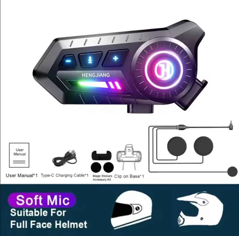 🎧🏍️ AURICULARES BLUETOOTH PARA CASCO MOTOCICLISTA 🏍️🎧 ❗🛣️ Comunicación clara, conducción segura y comodidad total 🛣️❗