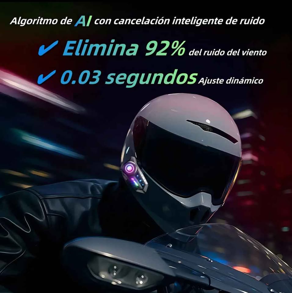 🎧🏍️ AURICULARES BLUETOOTH PARA CASCO MOTOCICLISTA 🏍️🎧 ❗🛣️ Comunicación clara, conducción segura y comodidad total 🛣️❗