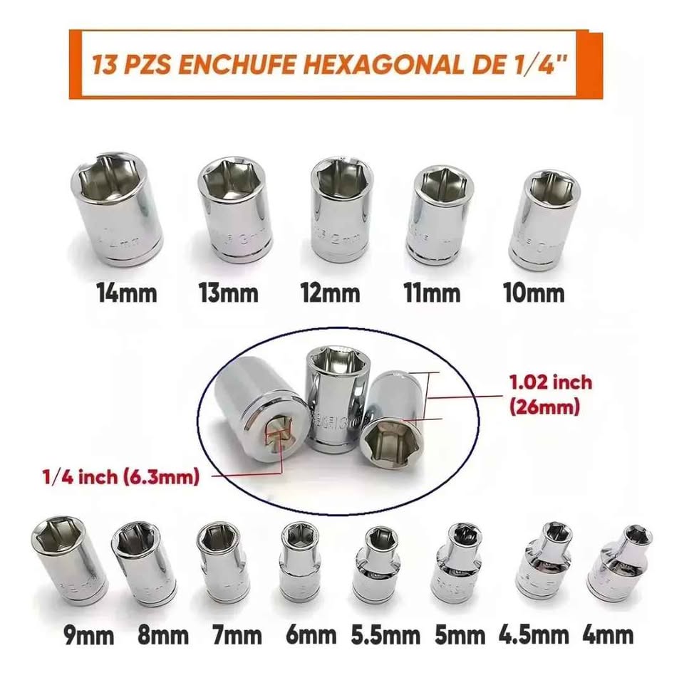 🧰 KIT DE HERRAMIENTAS DE 46 PIEZAS 🧰 ❗🔩 Tu mejor aliado para reparaciones, ajustes y proyectos del hogar 🔩❗