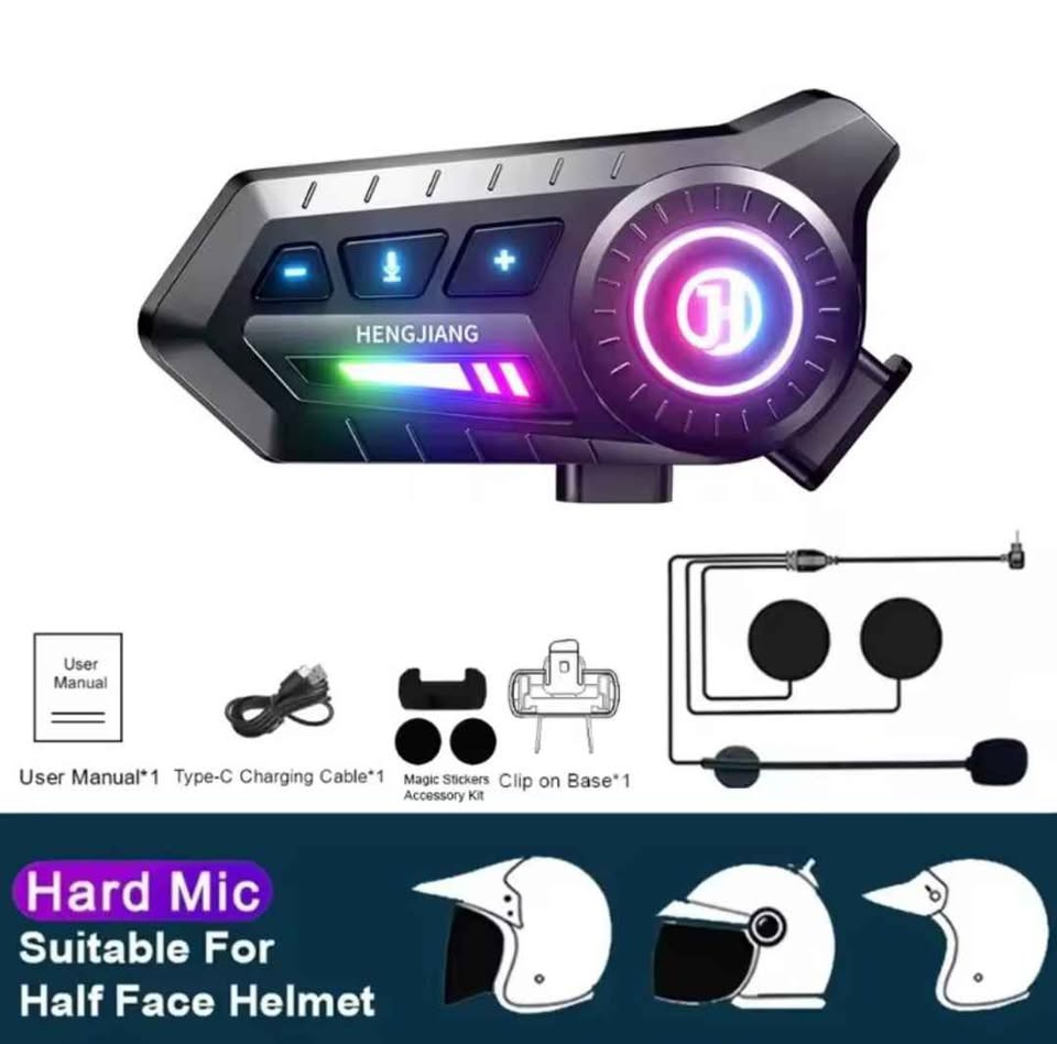 🎧🏍️ AURICULARES BLUETOOTH PARA CASCO MOTOCICLISTA 🏍️🎧 ❗🛣️ Comunicación clara, conducción segura y comodidad total 🛣️❗