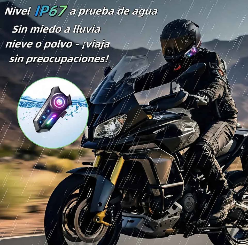 🎧🏍️ AURICULARES BLUETOOTH PARA CASCO MOTOCICLISTA 🏍️🎧 ❗🛣️ Comunicación clara, conducción segura y comodidad total 🛣️❗