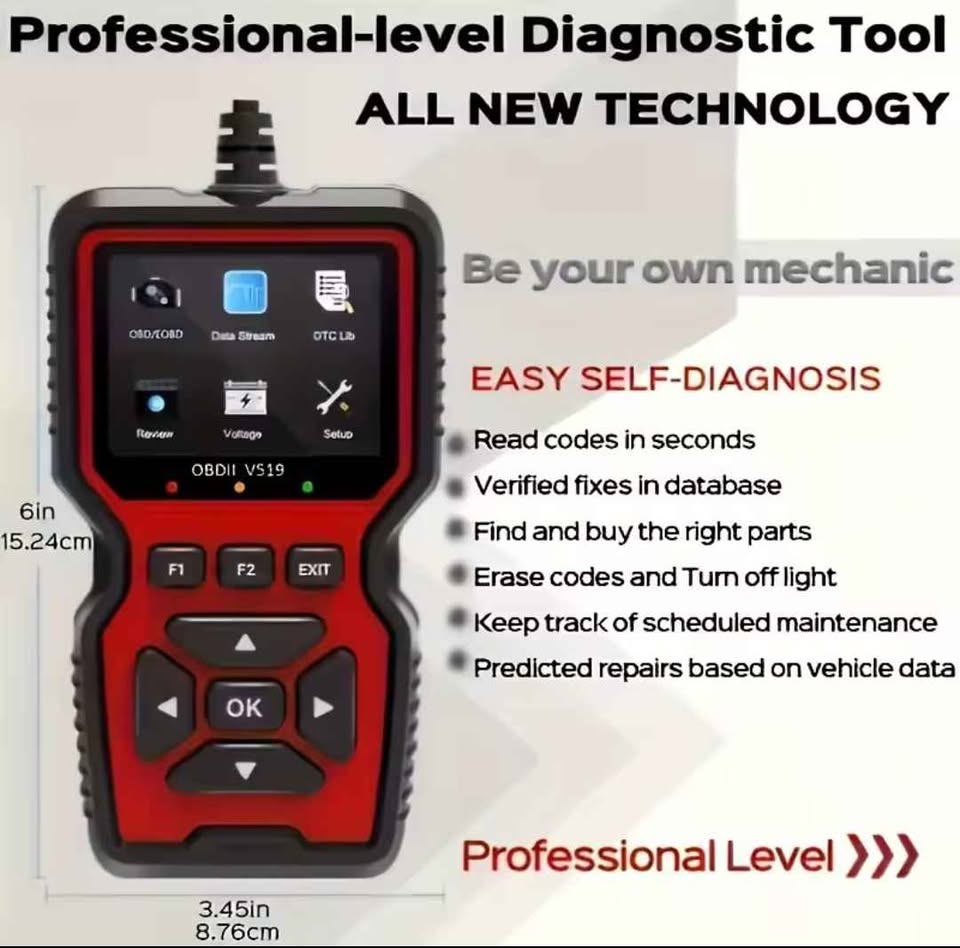 🚗🔍 ESCÁNER AUTOMOTRIZ OBD2 PROFESIONAL 🔍🚗 ❗⚙️ El escáner que sí te dice qué tiene tu auto ⚙️❗