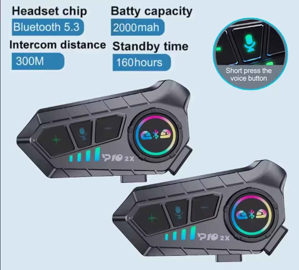 🎧🏍️PAR DE INTERCOMUNICADORES BLUETOOTH PARA CASCO MOTOCICLISTA 🏍️🎧 ❗🛣️ Comunicación clara, conducción segura y comodidad total 🛣️❗