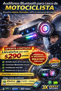 🎧🏍️ AURICULARES BLUETOOTH PARA CASCO MOTOCICLISTA 🏍️🎧 ❗🛣️ Comunicación clara, conducción segura y comodidad total 🛣️❗